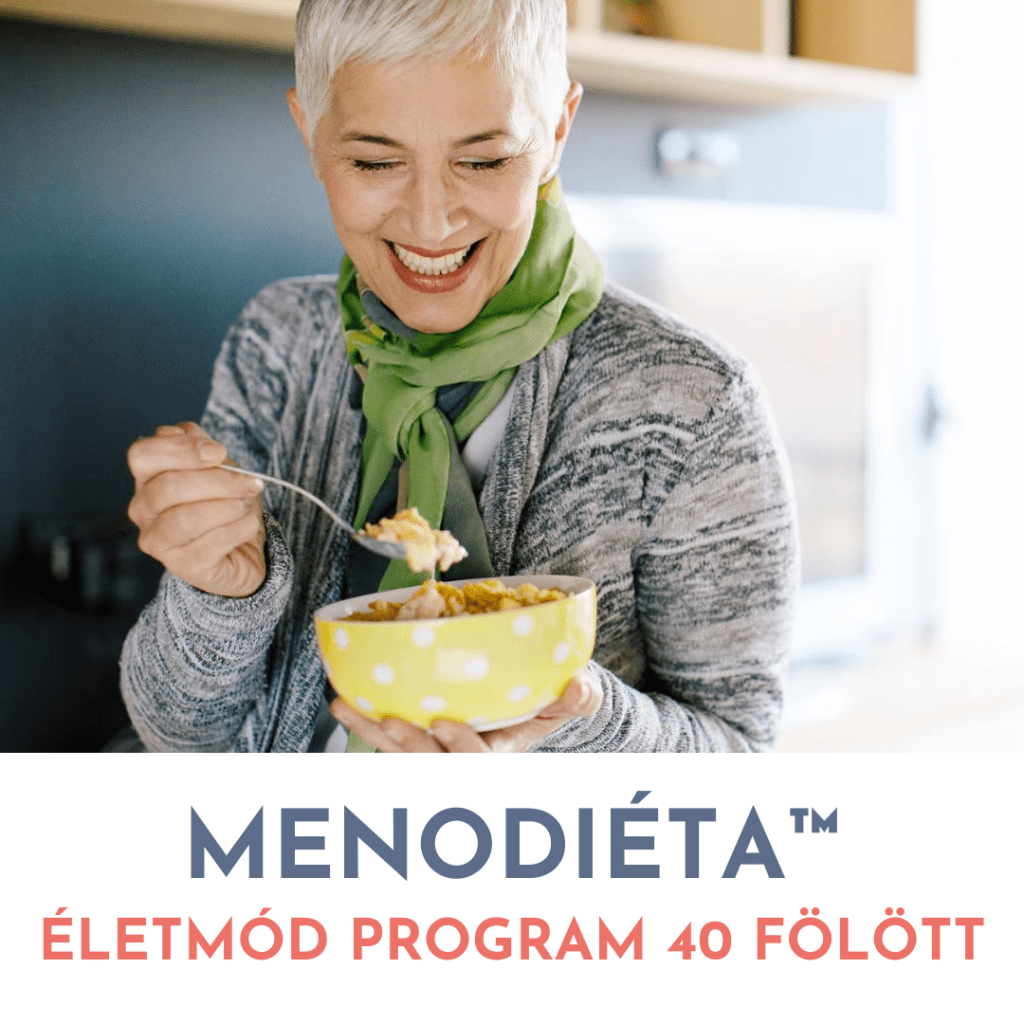 Menopauza Program, élő, közösségi kísérés egy éven át, MenoDiéta, Gáborjáni Réka integratív menopauza szakértő, női és perinatális konzulens