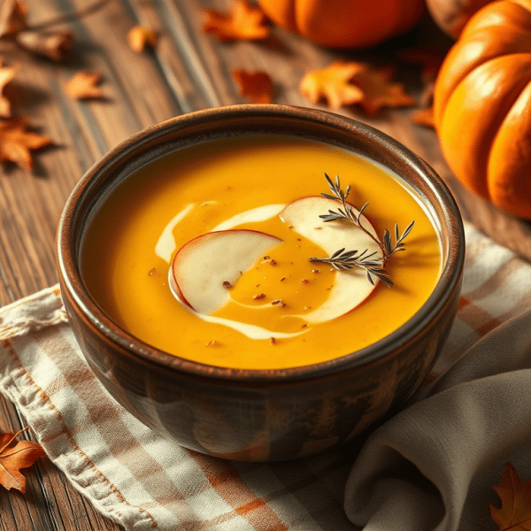 Őszi almás tökleves, és “arany öröm” tea&nbsp;ajurvédikusan