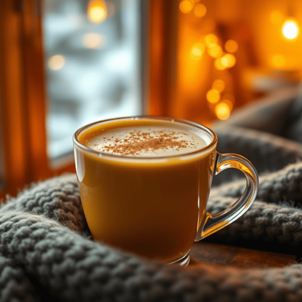 Kortizol-csökkentő Csillámos Téli Latte ✨ Luxus a Stresszmentes&nbsp;Estékhez