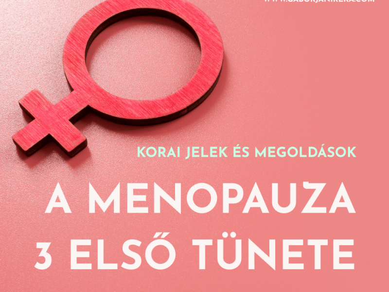 A menopauza 3 első tünete, amit sokan észre sem&nbsp;vesznek